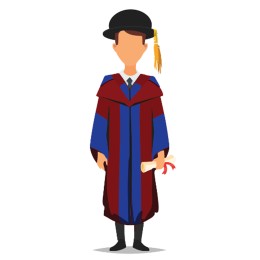 網上訂購澳門大學博士學位畢業袍 長袖撞色紅色藍色 畢業帽黃色流蘇 v領披肩 畢業袍製衣廠 DA137  網上訂購澳門大學博士學位畢業袍 長袖撞色紅色藍色 畢業帽黃色流蘇 v領披肩 畢業袍製衣廠 DA137